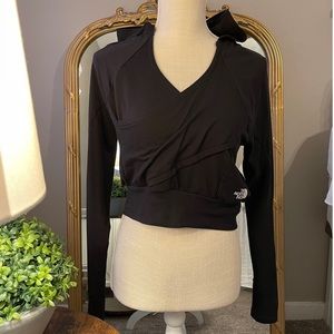 The North Face cropped hoodie
